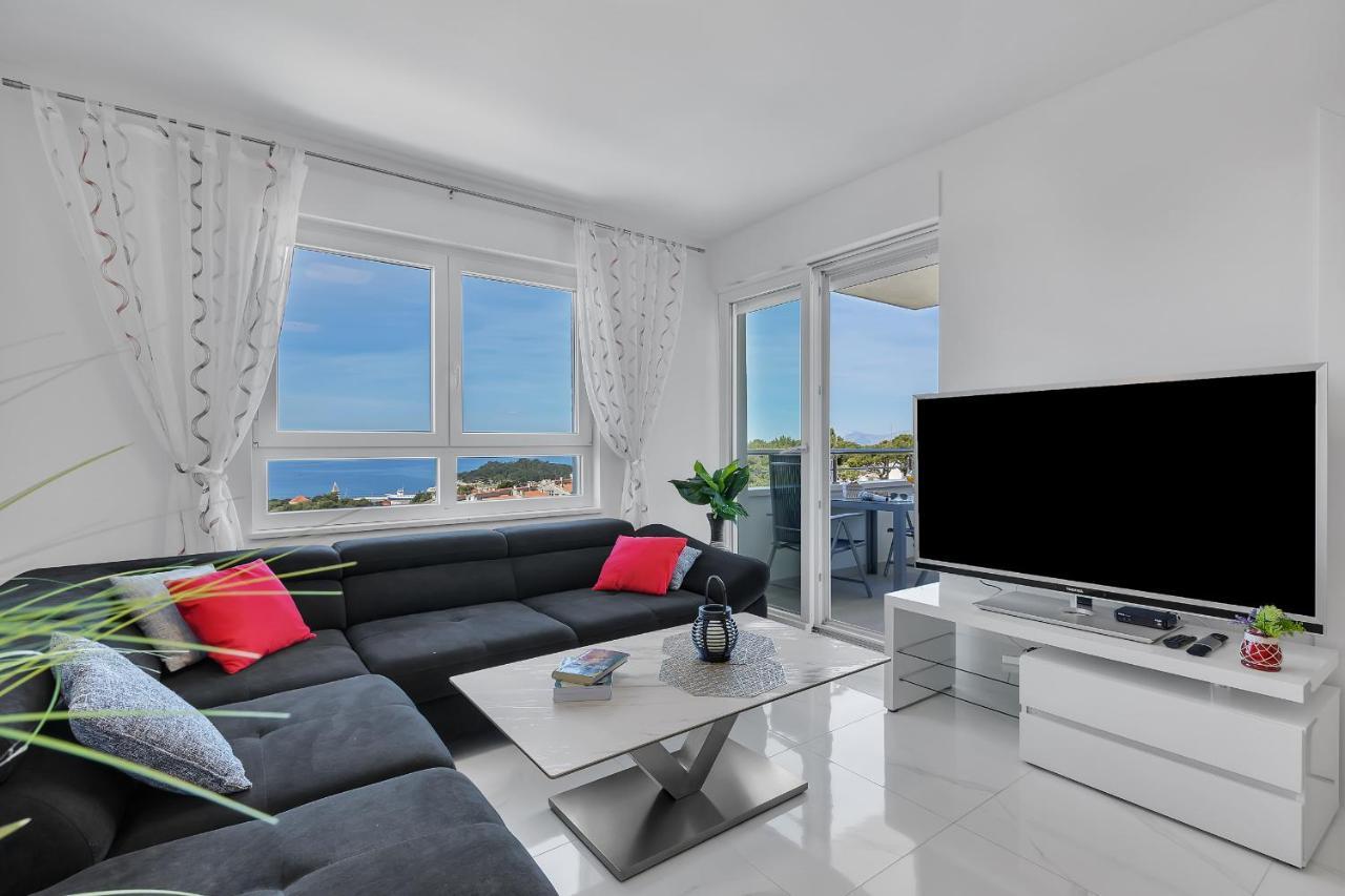 Apartment Navis, Sea View Макарска Экстерьер фото